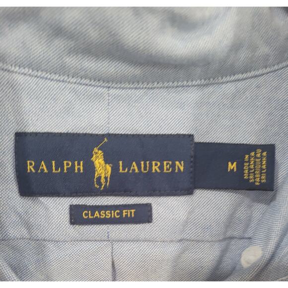 Ralph Lauren Polo Men's Patriotic Flag Button Up Shirt M 4th of July  #14 - Picture 5 of 5